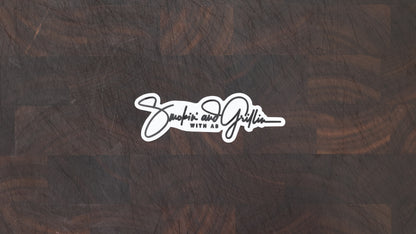 Smokin' and Grillin' Sticker