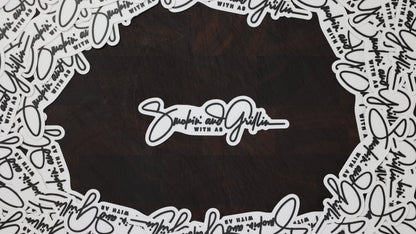 Smokin' and Grillin' Sticker