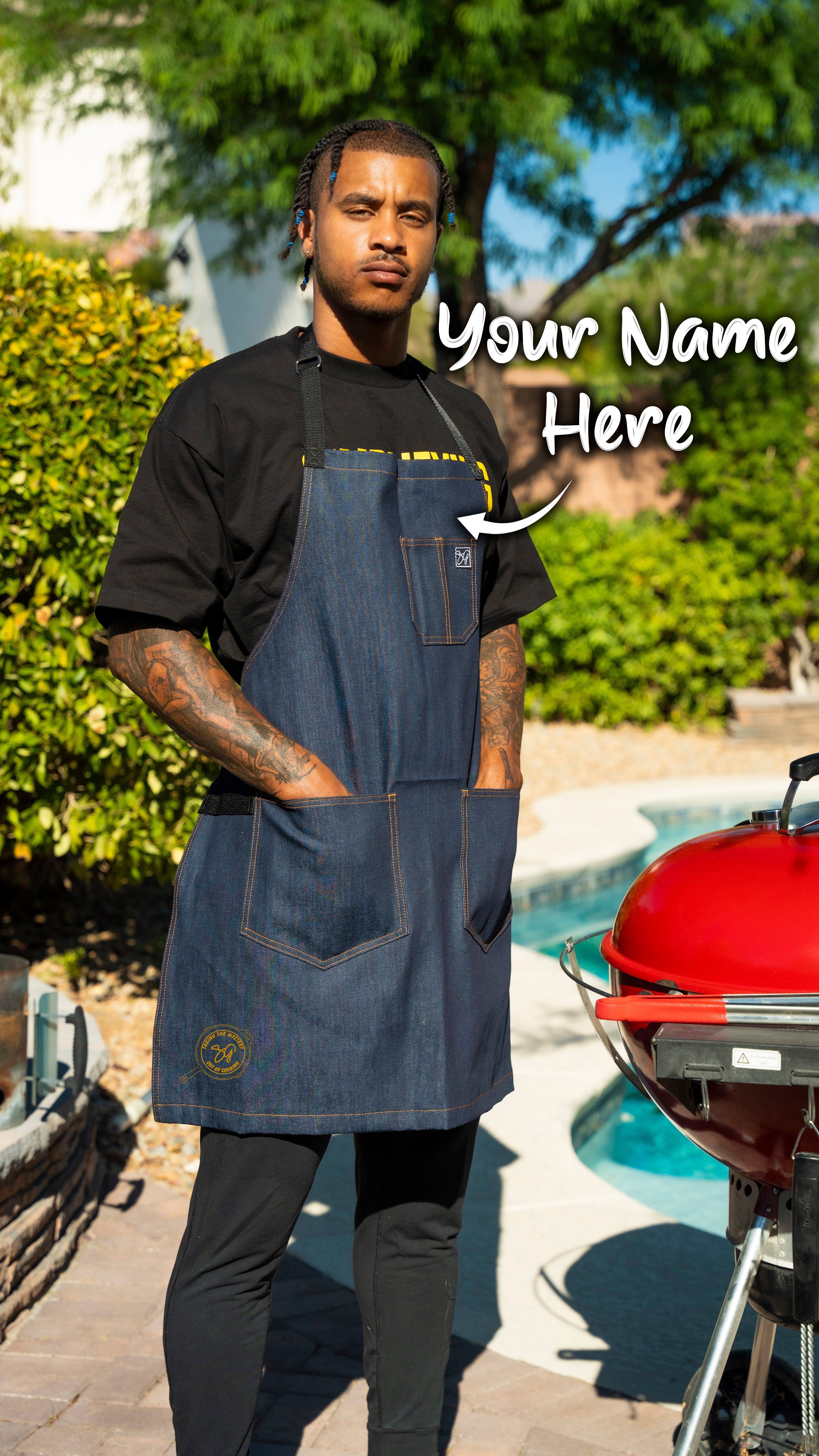 Custom Embroidery AB's Signature Series Aprons – Smokin and
