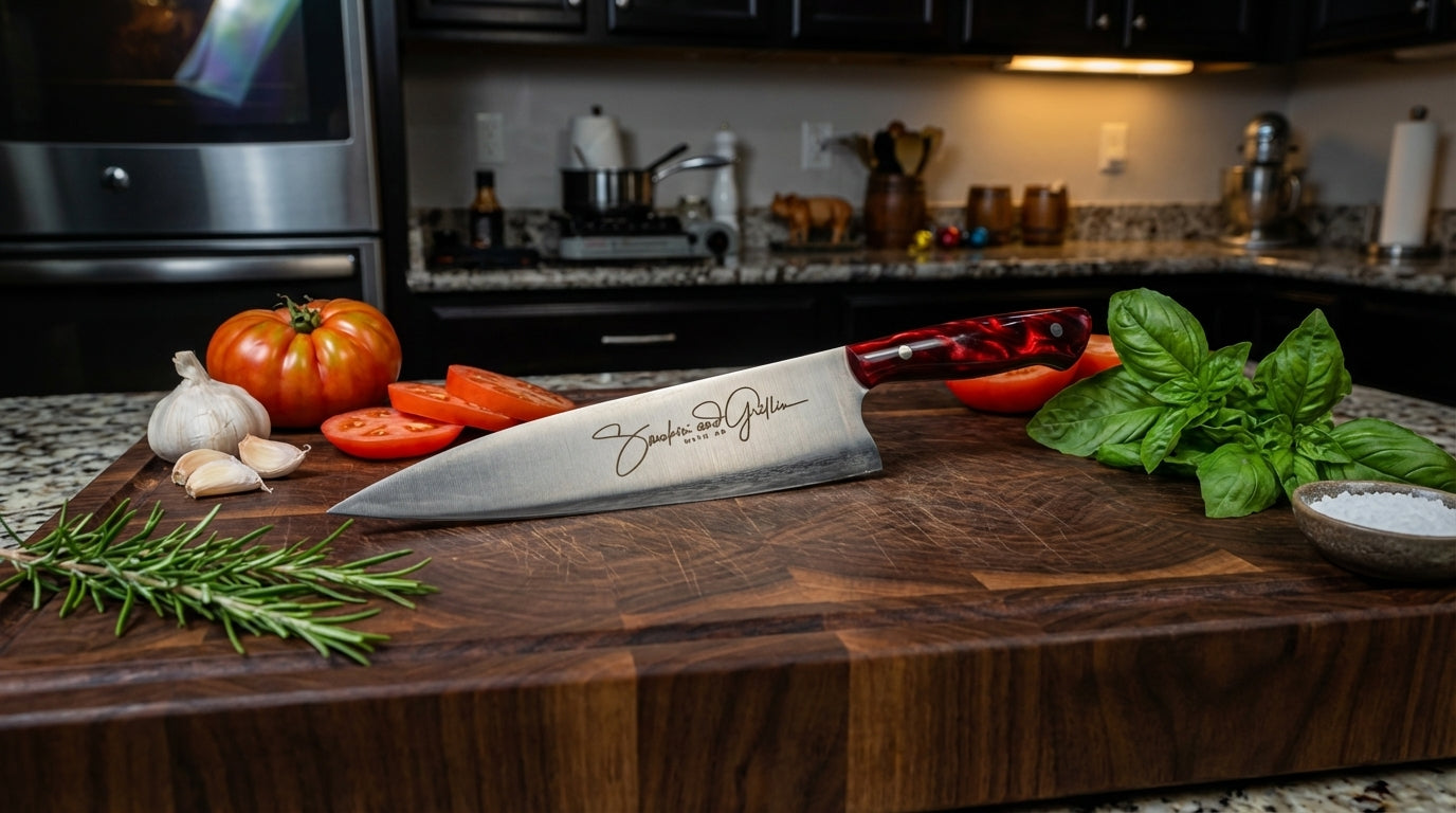 Chef Knife – Smokin and Grillin wit AB