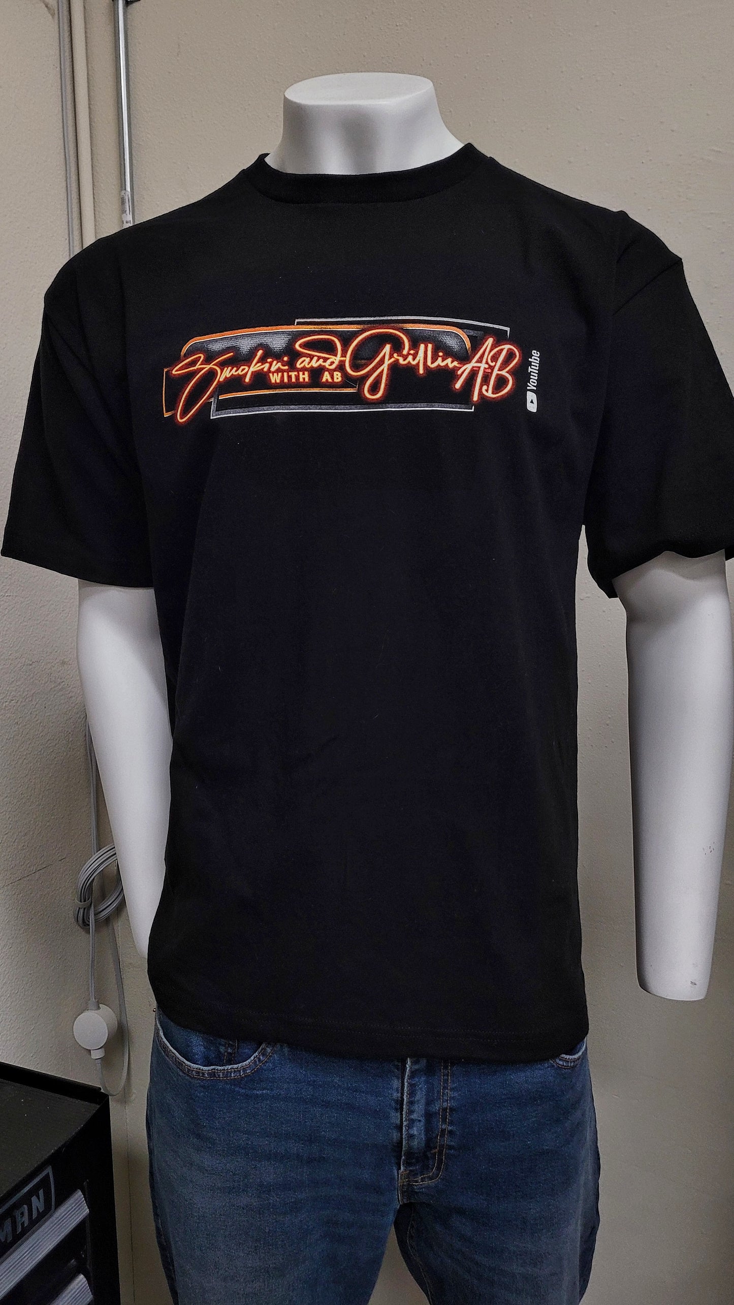 Smokin and Grillin with AB Racing Shirt